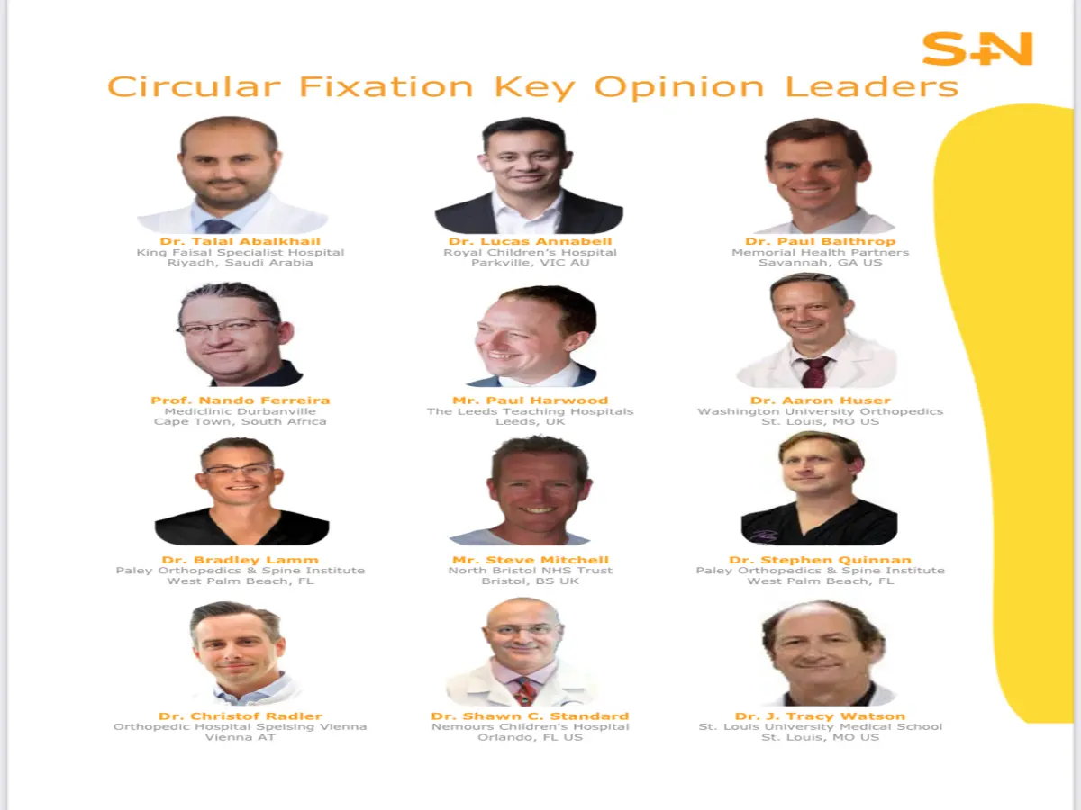 المشاركة مع خبراء عالميين في تطوير  جهاز TSF بالتحديد وغيره من الاجهزة المستخدمة في عمليات التطويل والتعديل في اورلاندو